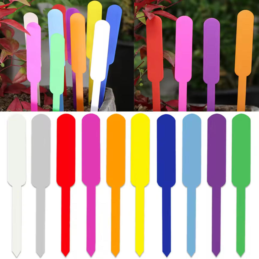 Bonsai Garden Tools - 100 SZTUK Wodoodpornych Etykiet Ogrodowych z