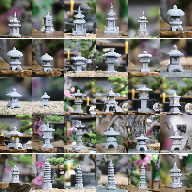 Bonsai Garden Japan - Ozdoby w stylu vintage Zen, miniaturowe