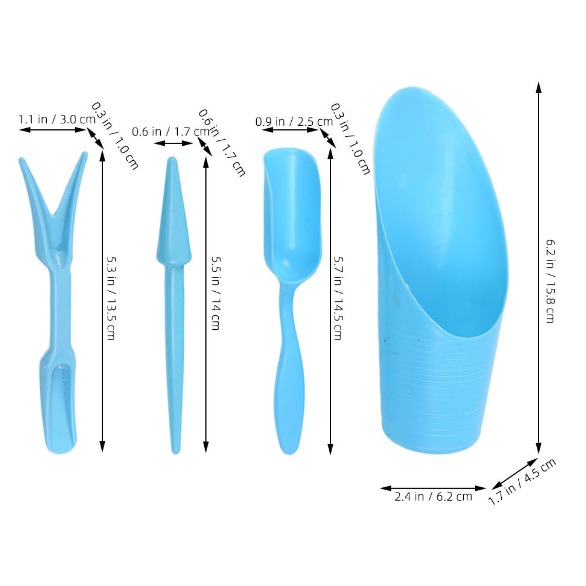 4 sztuk/zestaw, plastikowe trw – Bonsai Garden Tools recenzja i cena