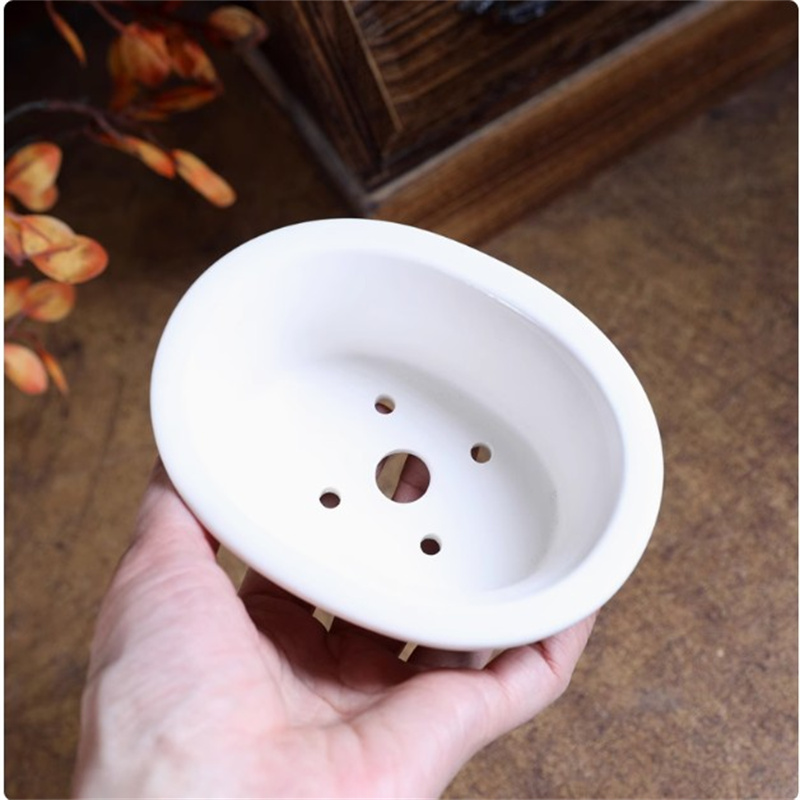 Porcelanowa biała owalna donic – Bonsai Repotting Mat recenzja i cena