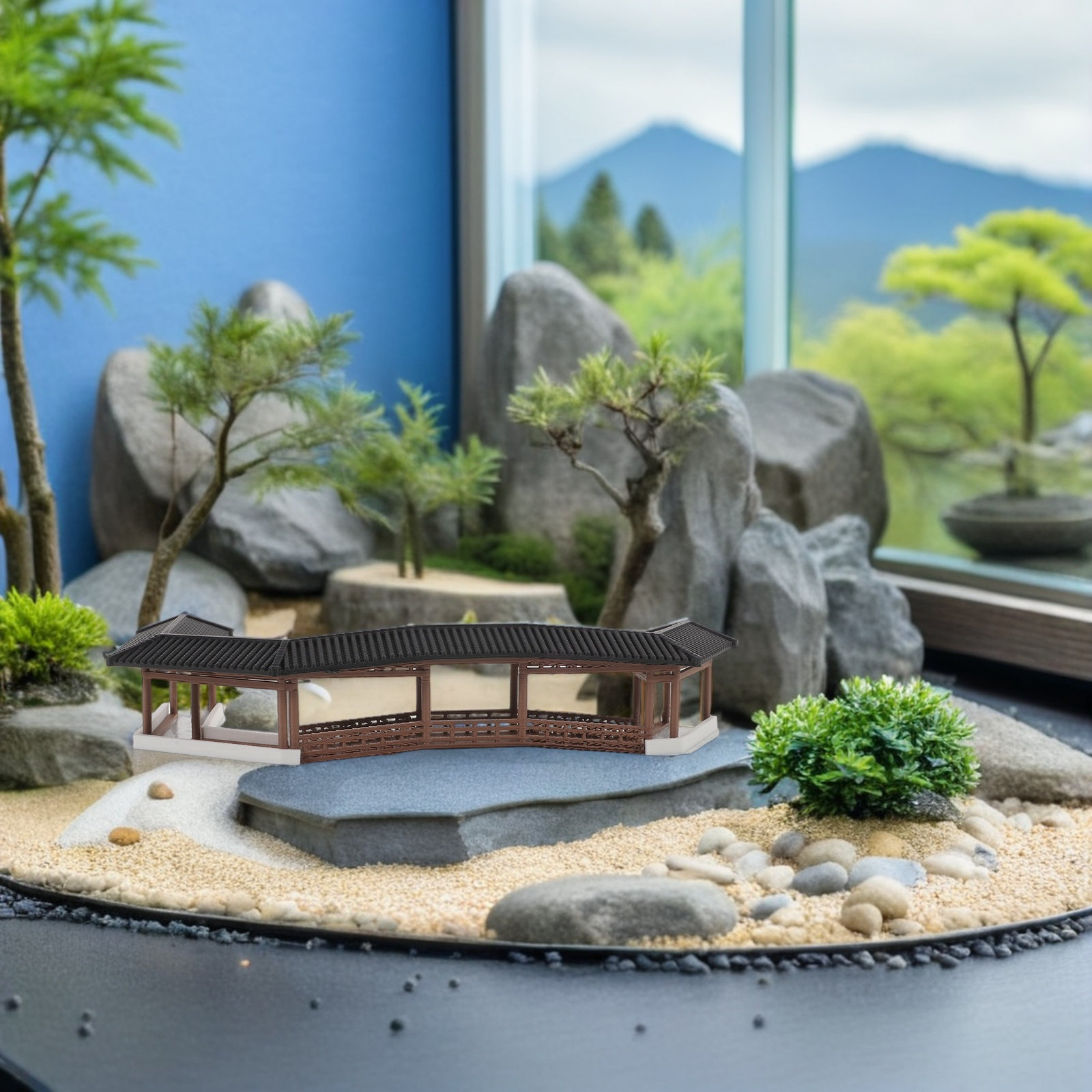 Miniaturowy mostek w starożytn – Bonsai Garden Usa recenzja i cena