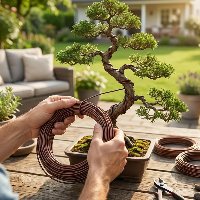 Zestaw drutu do treningu bonsa – Bonsai Garden Tools recenzja i cena