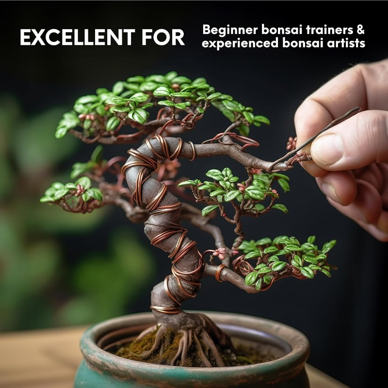 Zestaw drutu do treningu bonsa – Bonsai Garden Tools recenzja i cena