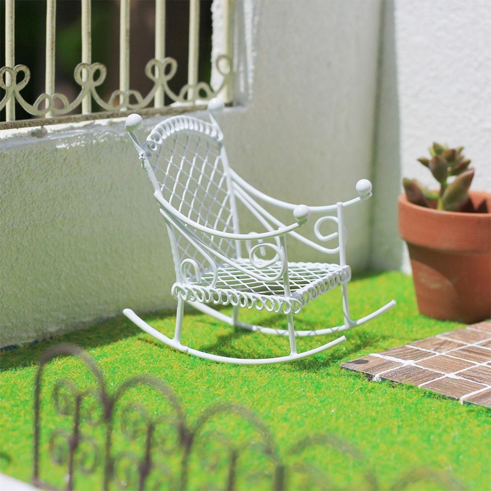 Metalowe meble do domku dla la – Bonsai Garden Photos recenzja i cena
