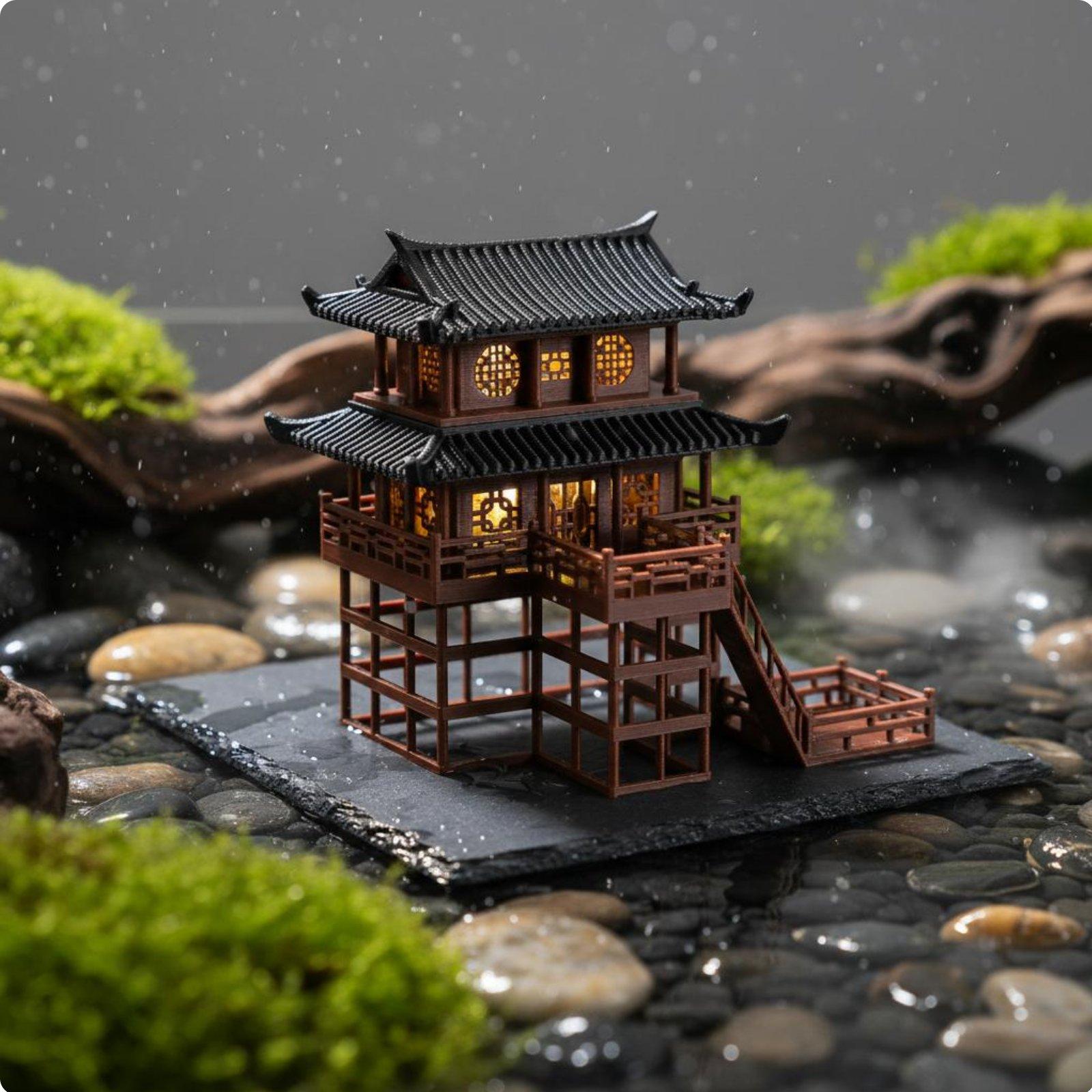 Plastikowa pagoda bonsai na st – Bonsai Garden Usa recenzja i cena